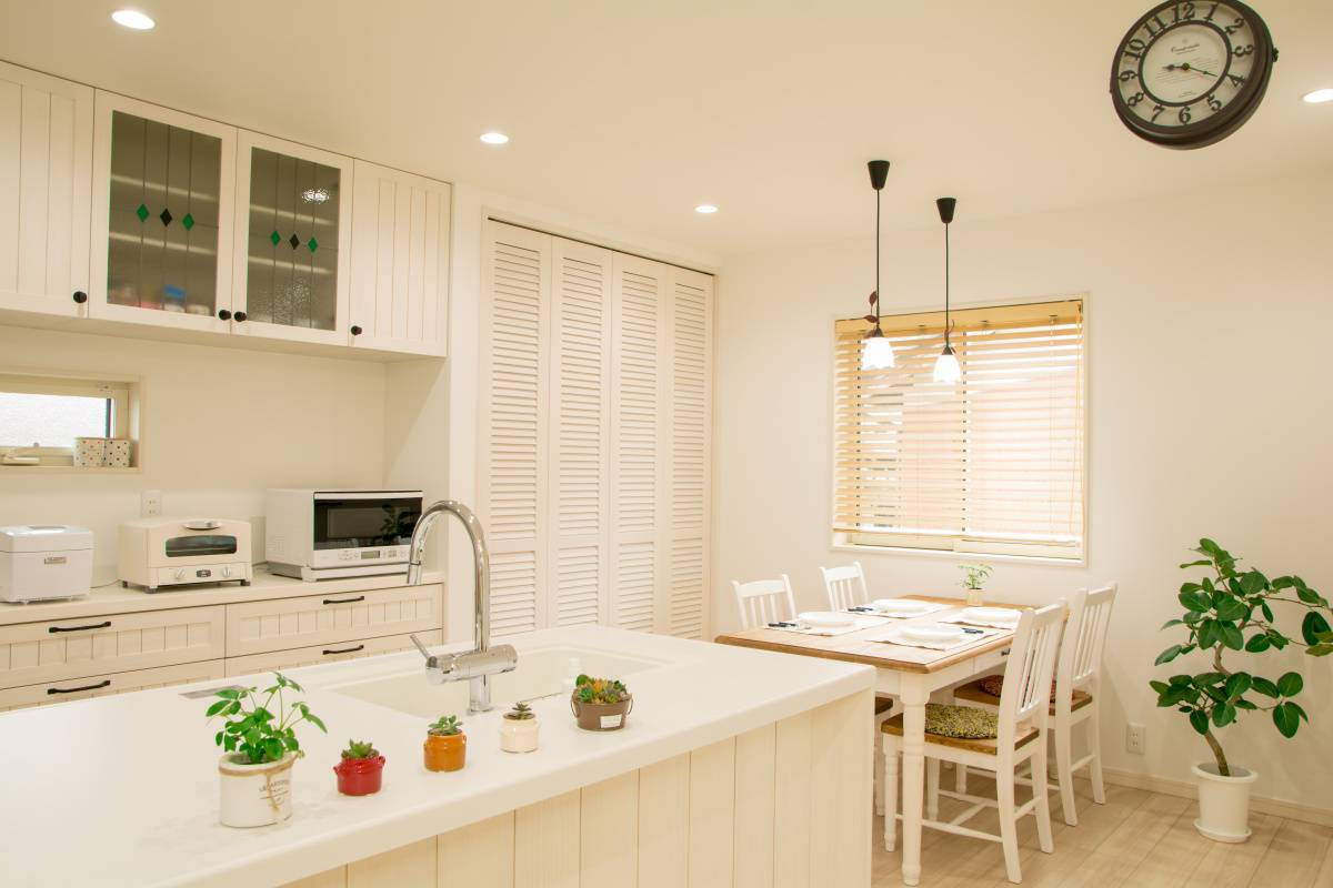 キッチン　出世運　上がる　観葉植物