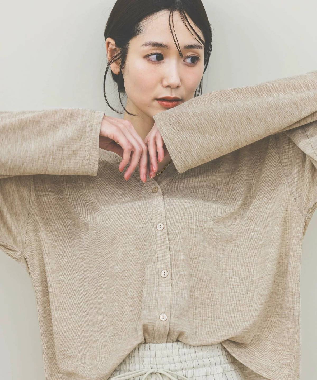 GLOBAL WORK UVカットカーデ