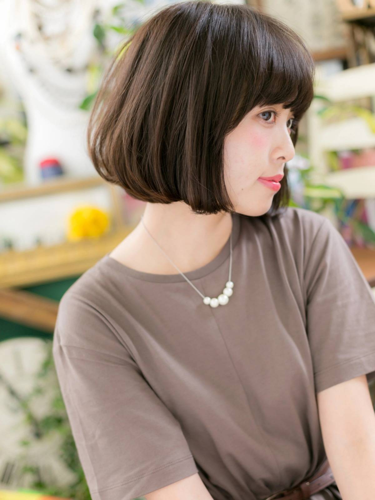 シンプルワンカールボブ