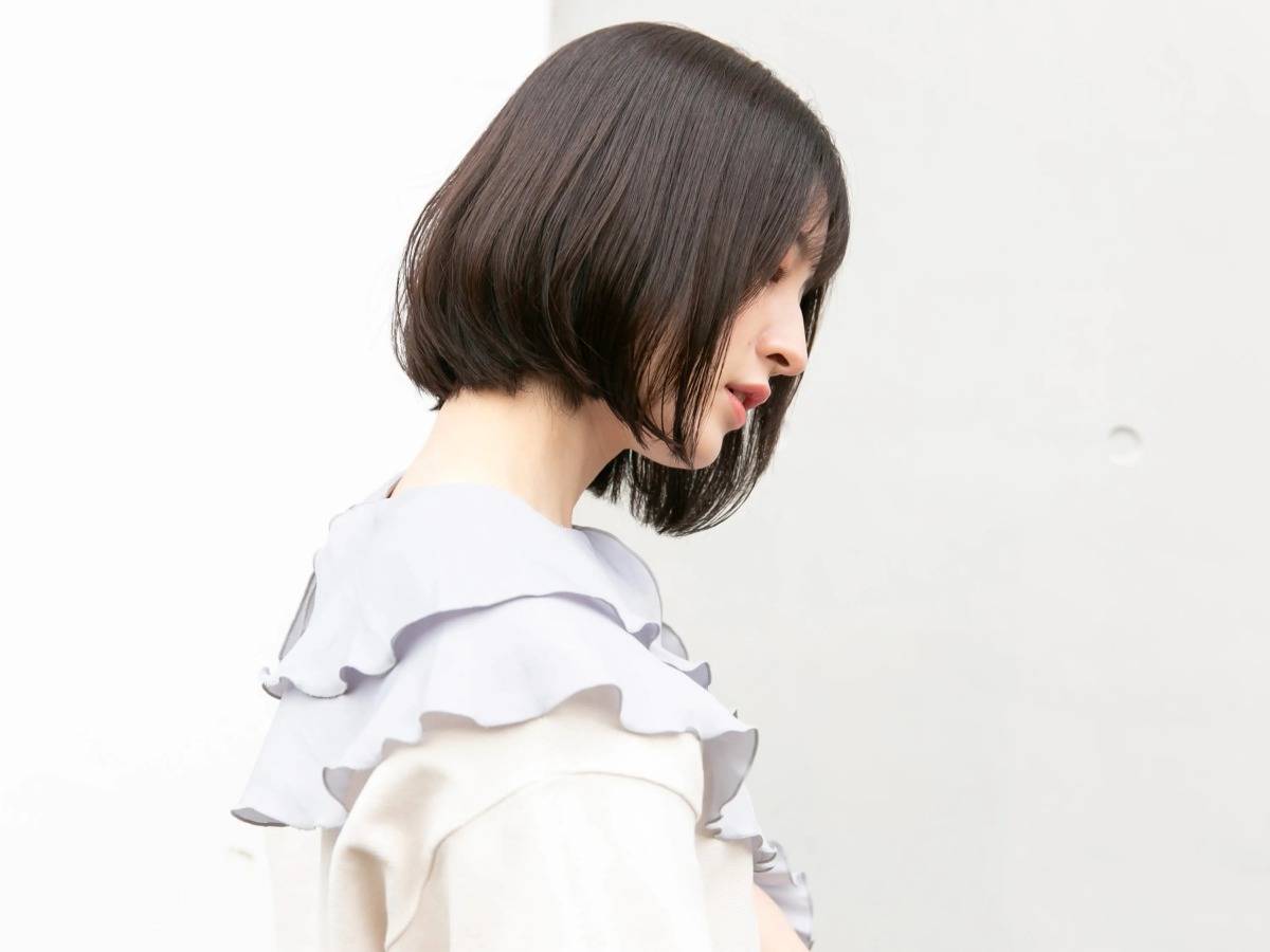縮毛矯正で作るストレートボブ