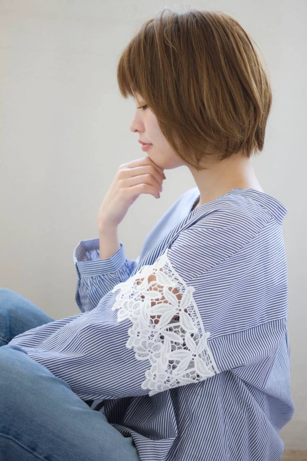 作り込みすぎないひし形ボブ