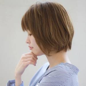  作り込みすぎないひし形ボブ 