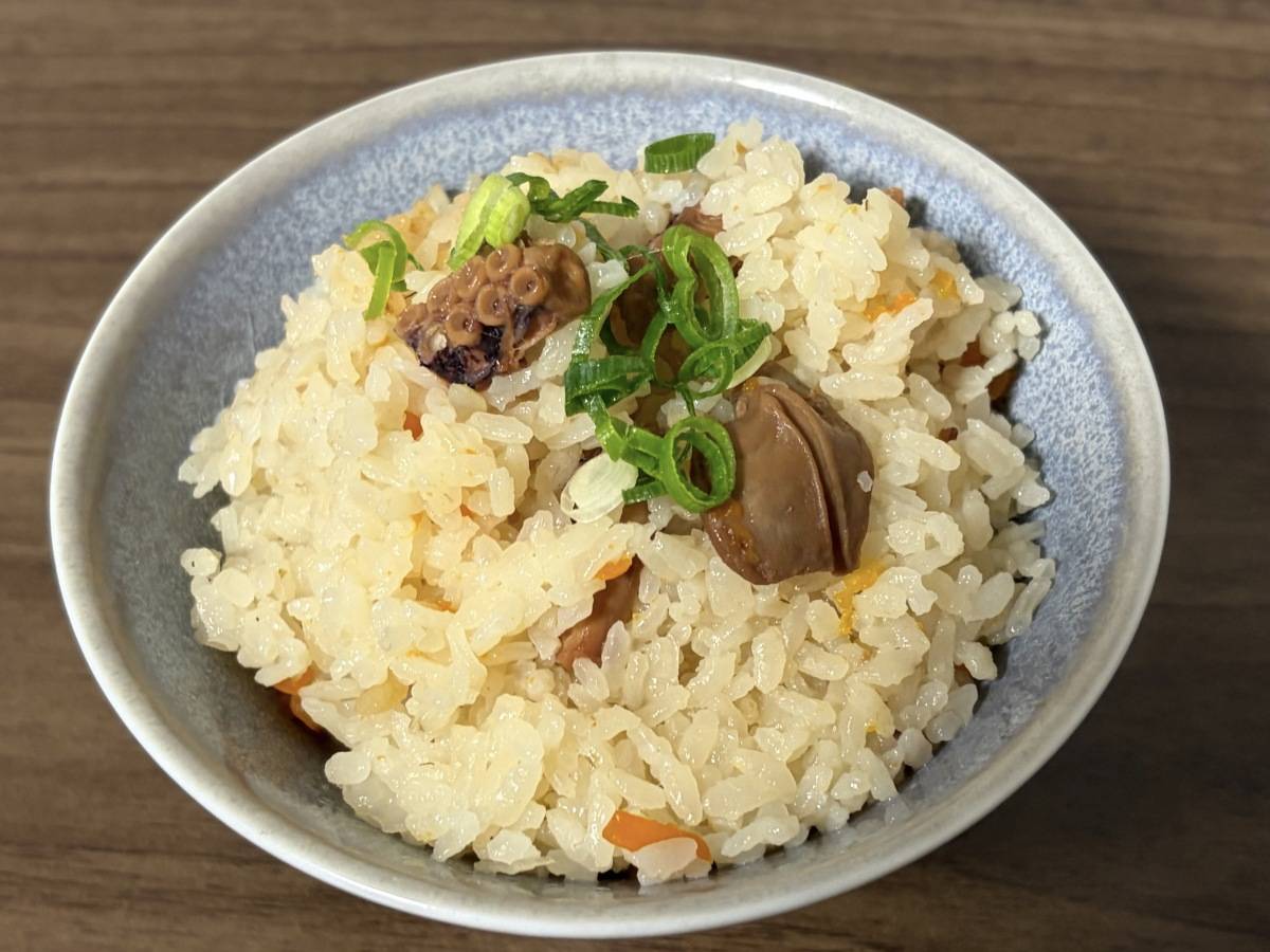 最高に美味しいたこめしだよ♡