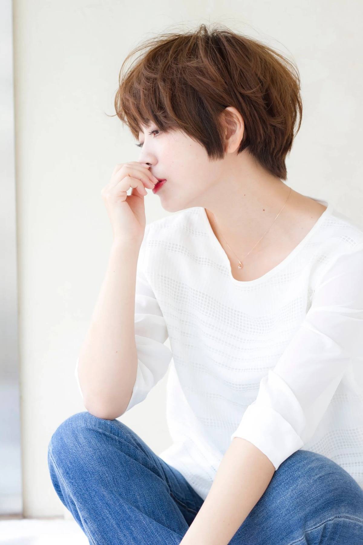 エアリーなほつれショート