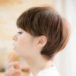  まとまりマッシュショート 