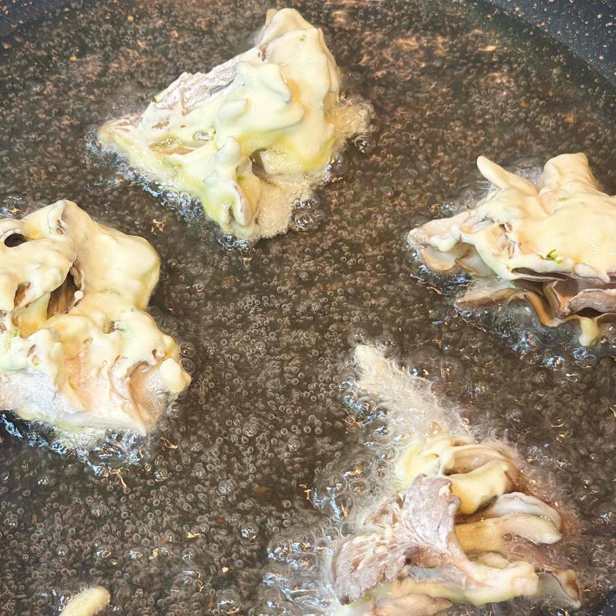 JAグループ公式の「舞茸の天ぷら」のレシピ