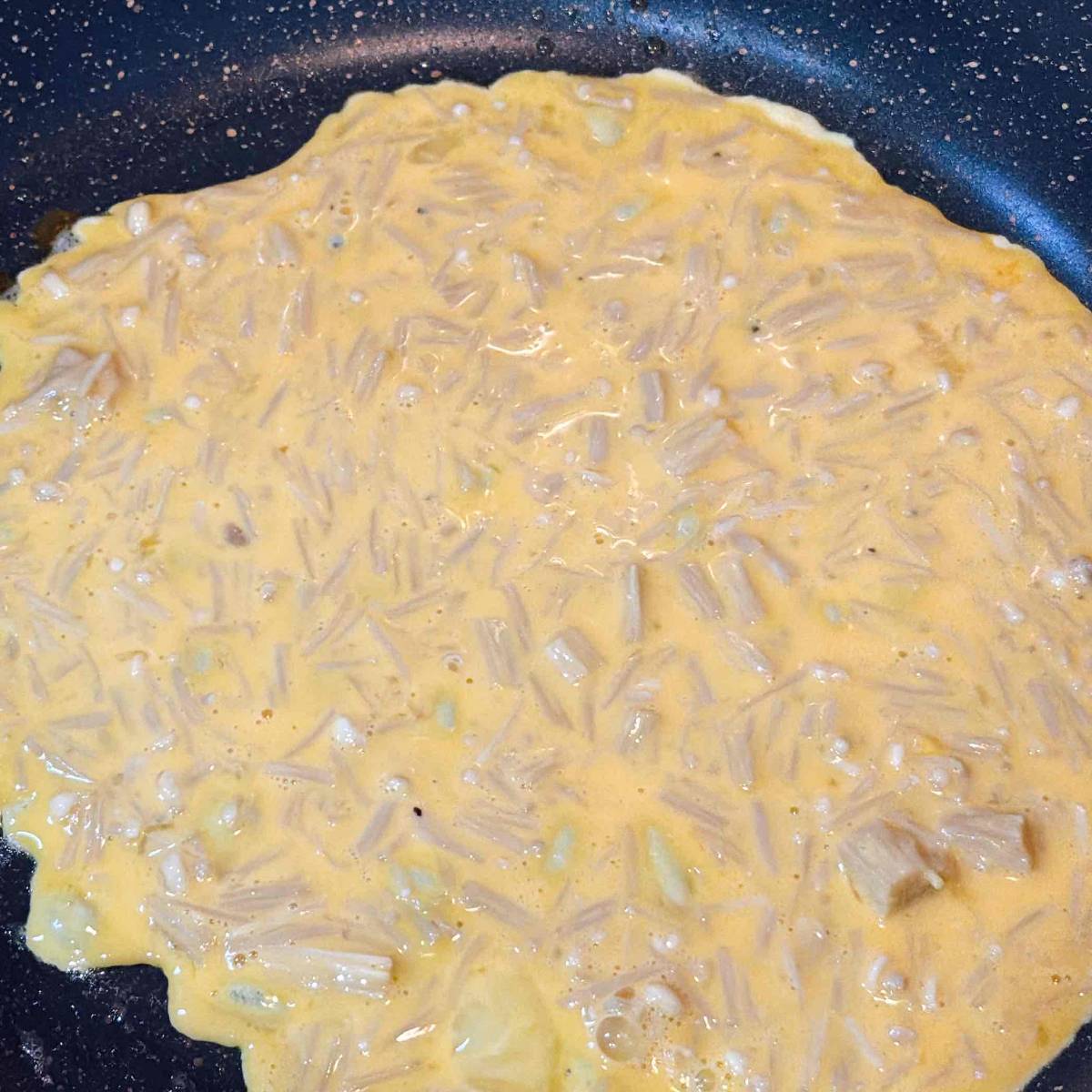 JAグループ公式の「えのきのオムレツ」のレシピ