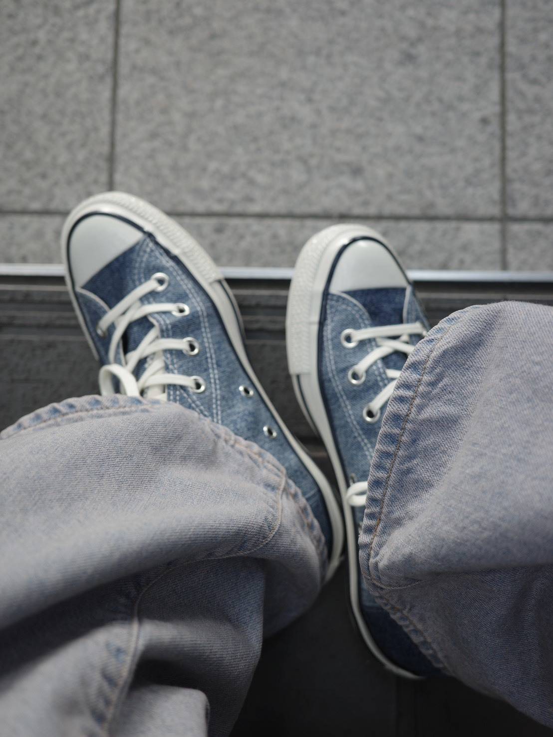 デニム素材のCONVERSE