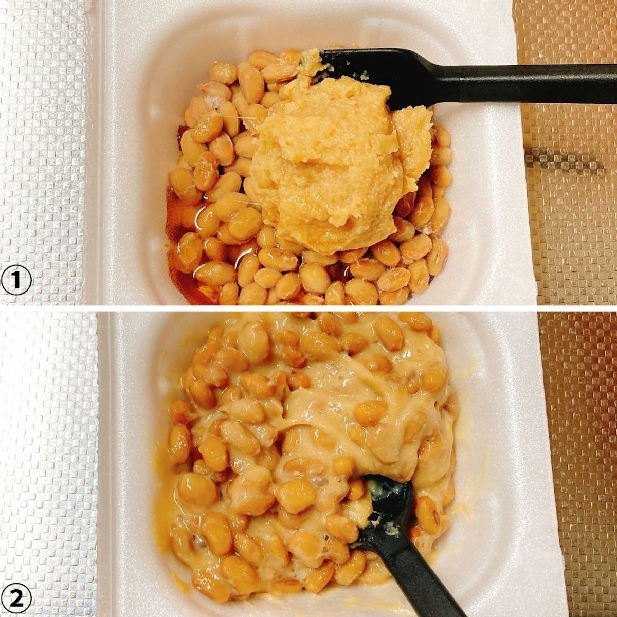 タカノフーズ公式の「納豆チーズの焼き春巻き」のレシピ