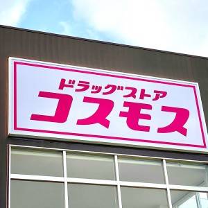  コスモスの看板 