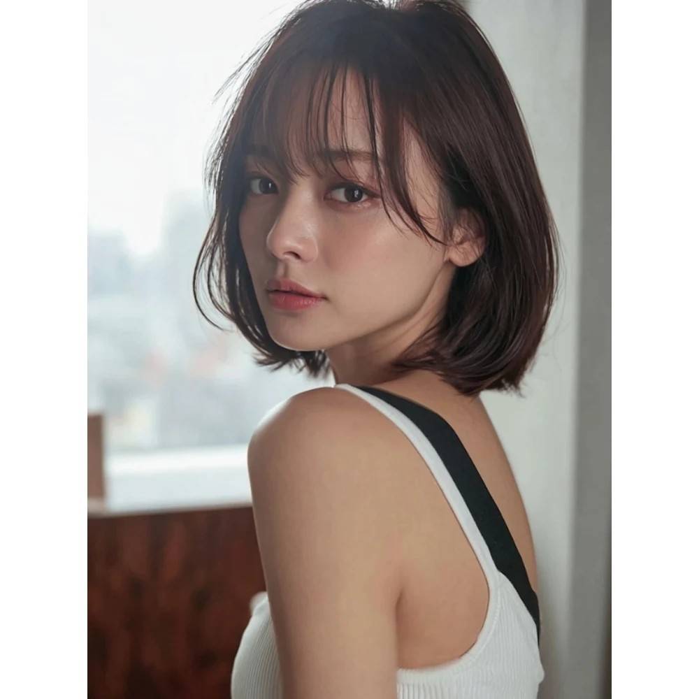 ヘルシーな下重心ボブ