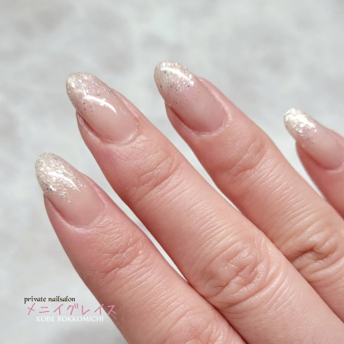 ヌーディーベージュネイル