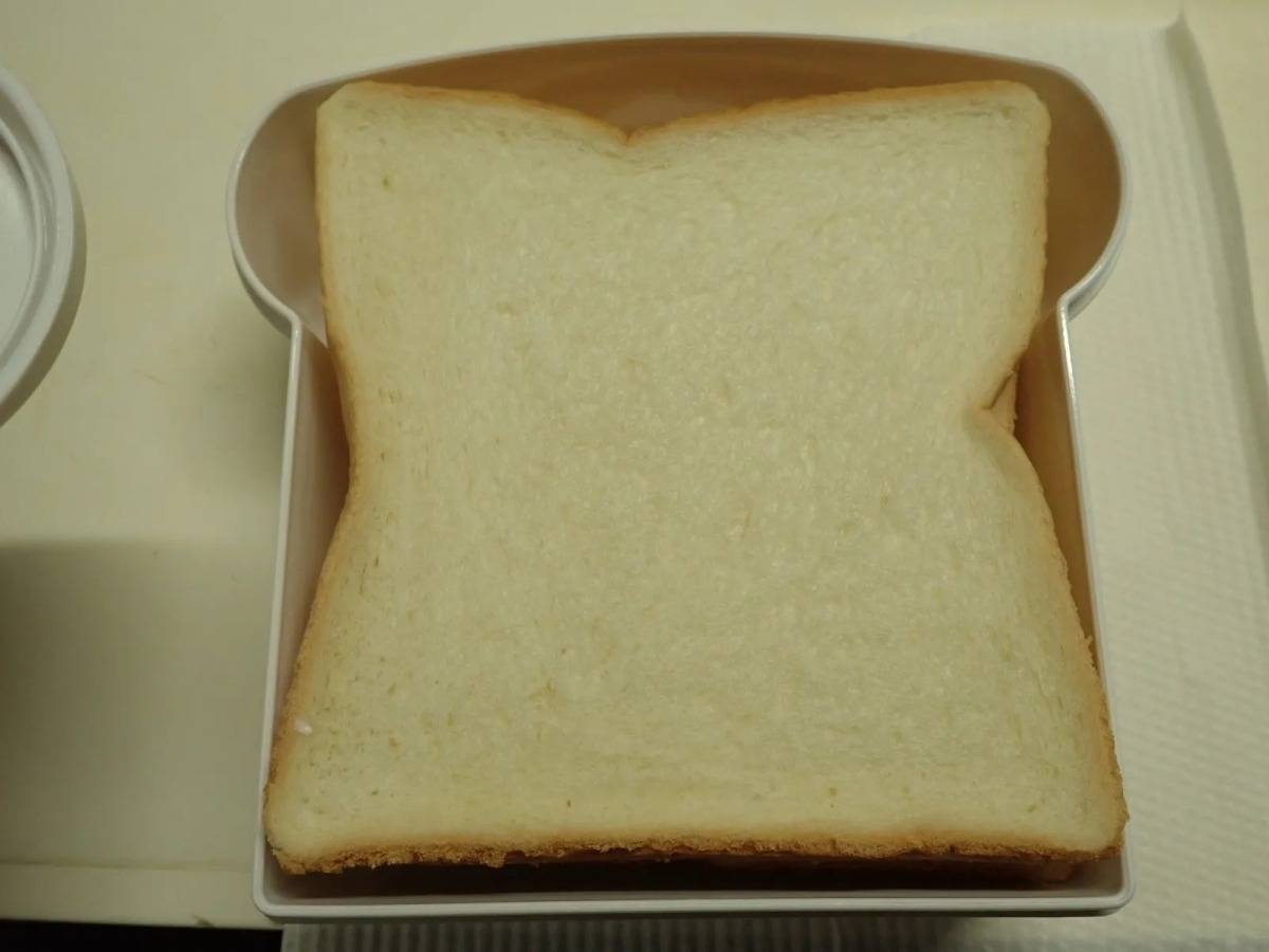 DAISO(ダイソー)：食パンケース(2枚用)