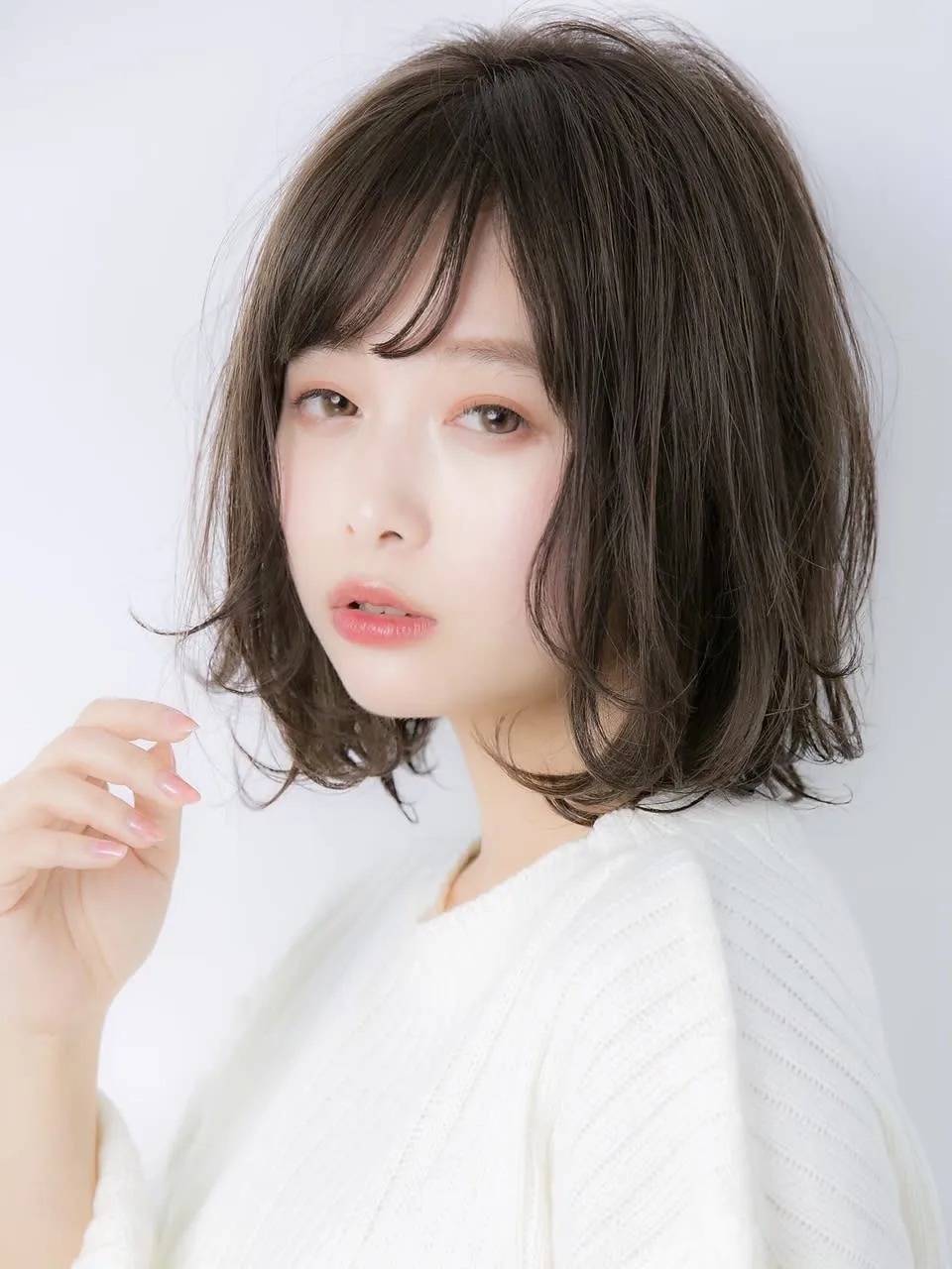 やわらかなゆるパーマボブ