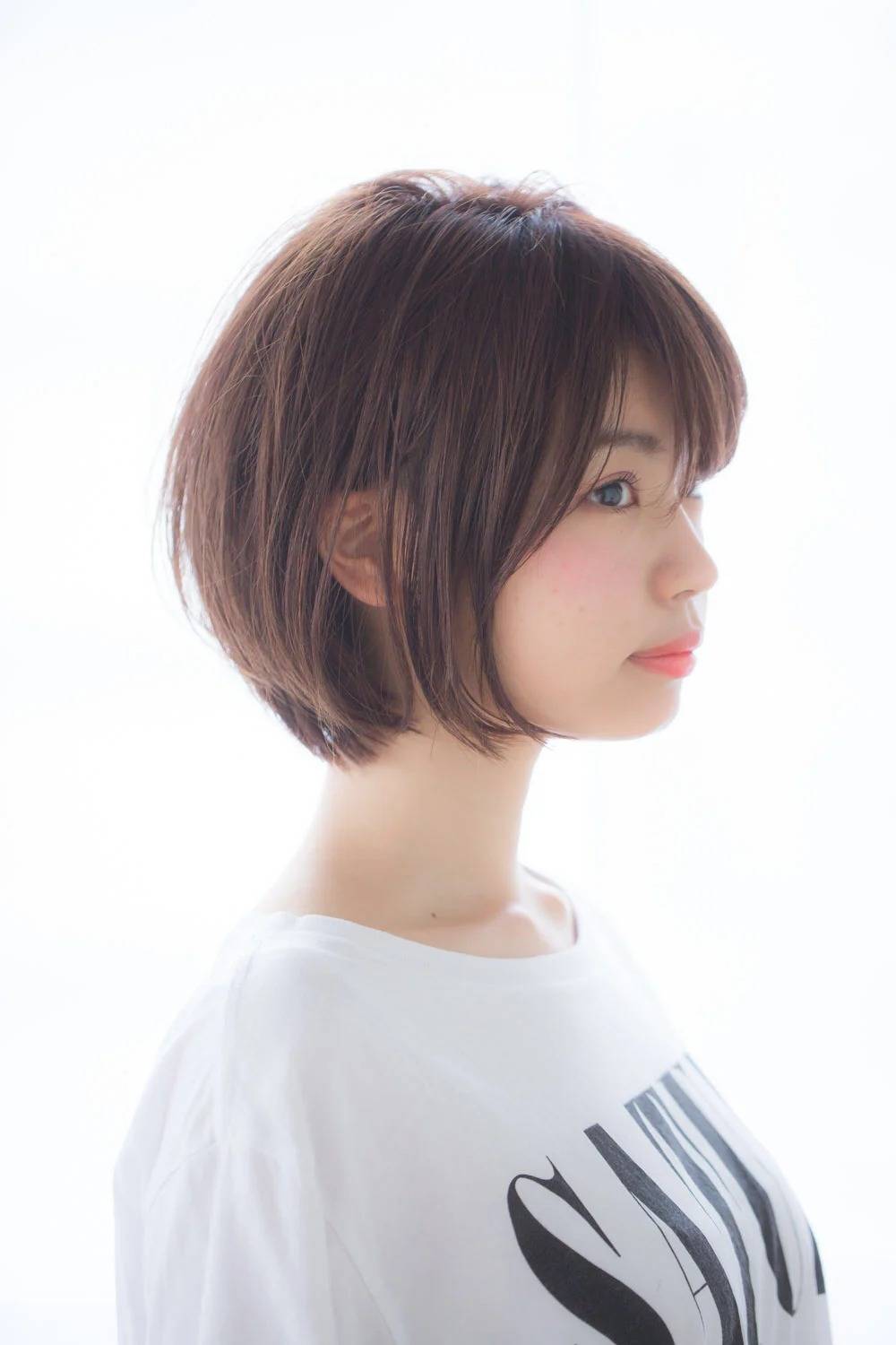 ナチュラル丸みボブ