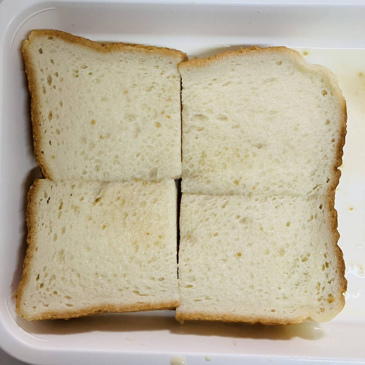 フジパン公式の「牛乳だけのふわふわフレンチトースト」のレシピ