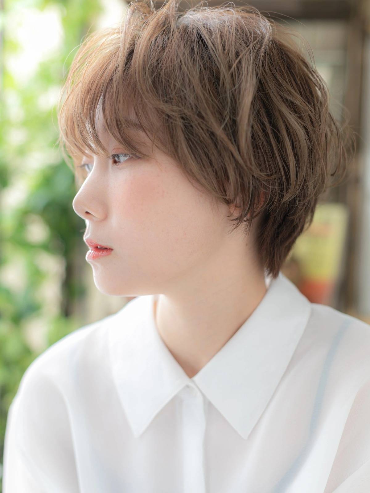 ほつれ感ショート