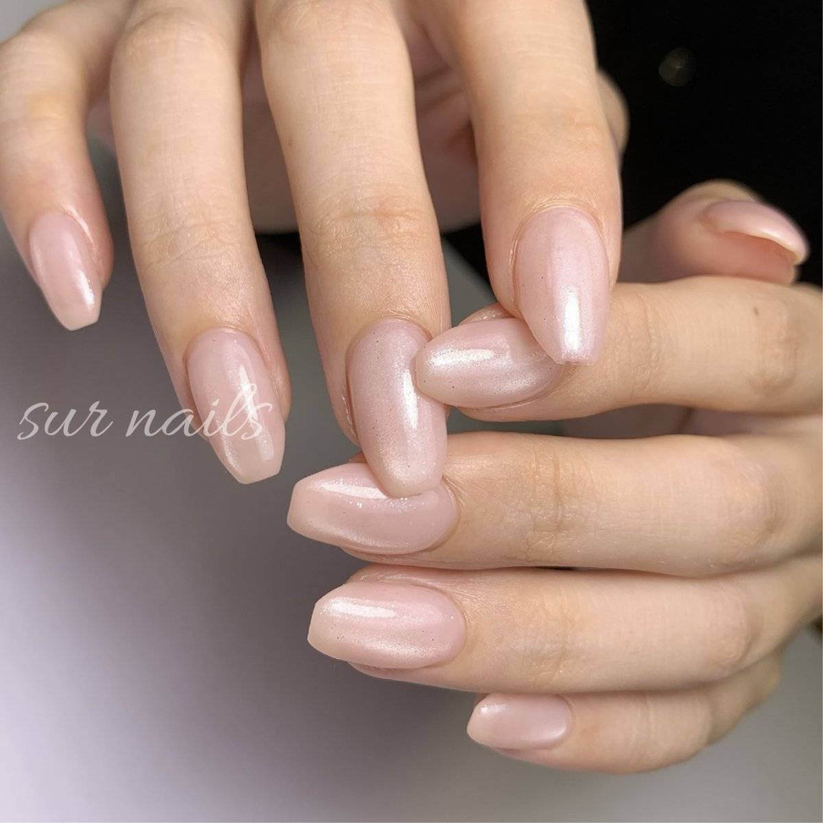 ベビーピンクネイル