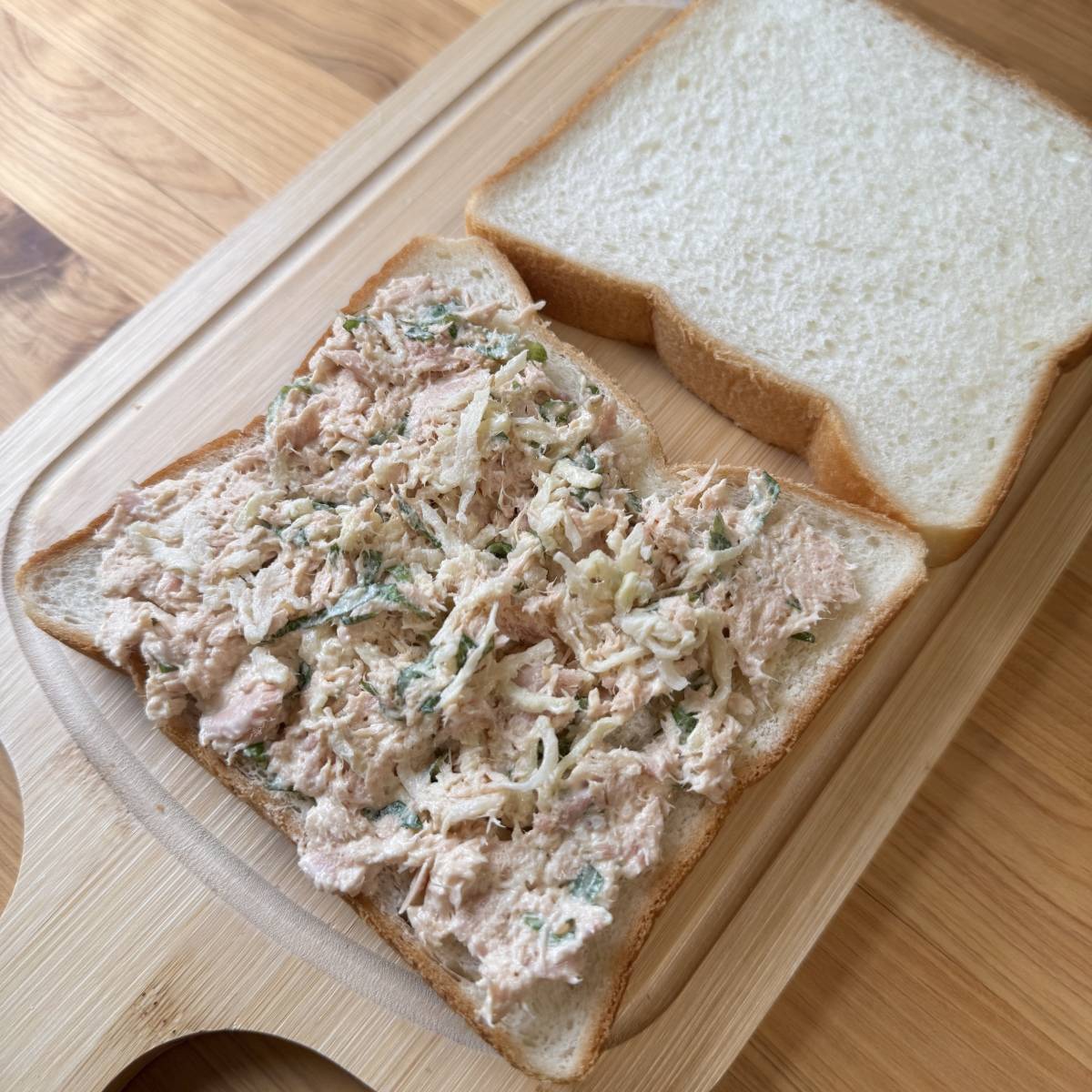 フジパン公式の「切り干し大根とツナのサンドイッチ」のレシピ