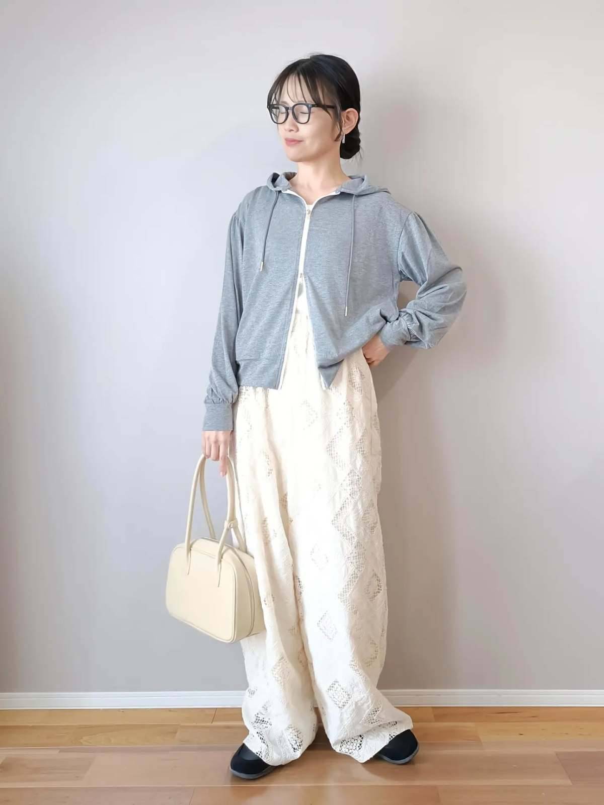 レースパンツを合わせる！