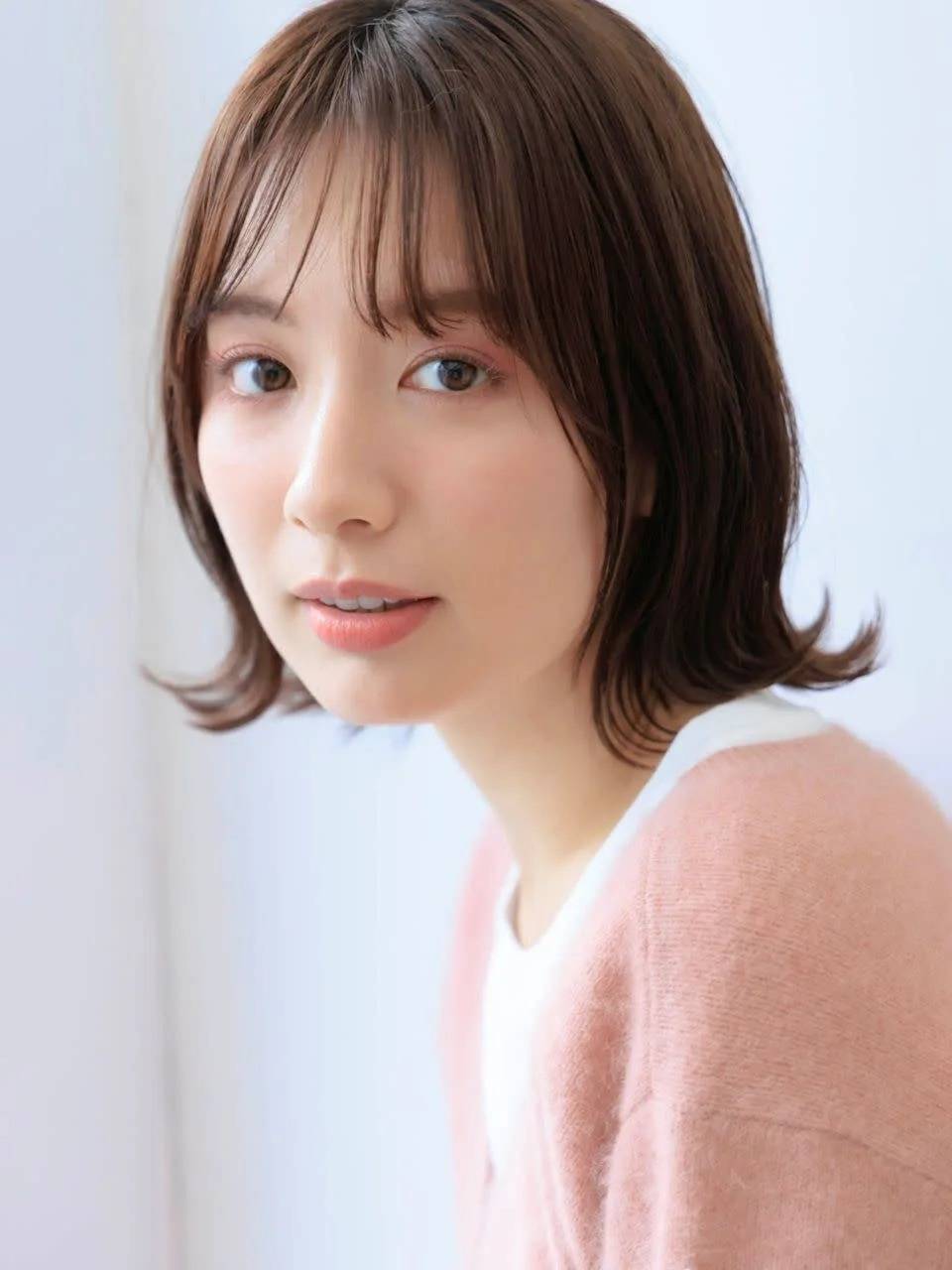 シンプルくびれボブ