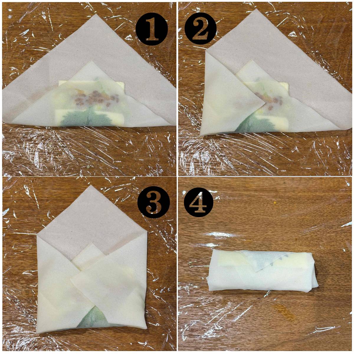 タカノフーズ公式の「納豆チーズの焼き春巻き」のレシピ