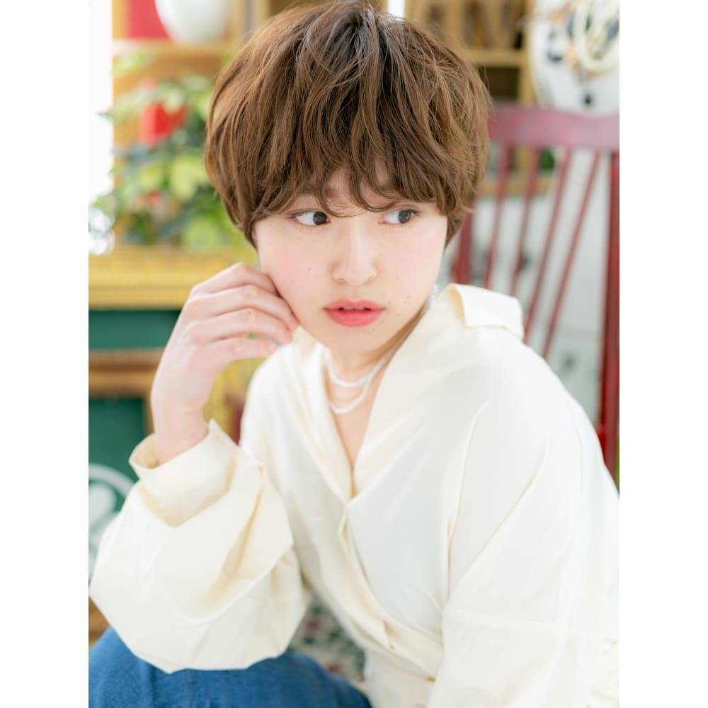 エアリーな抜け感ショート