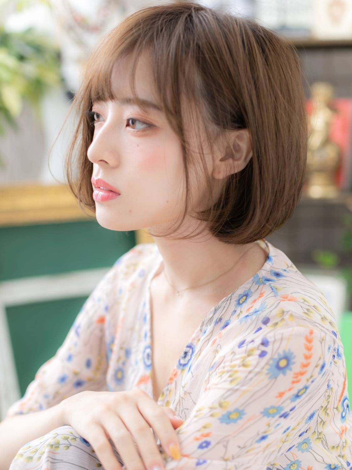 耳掛けワンカールボブ