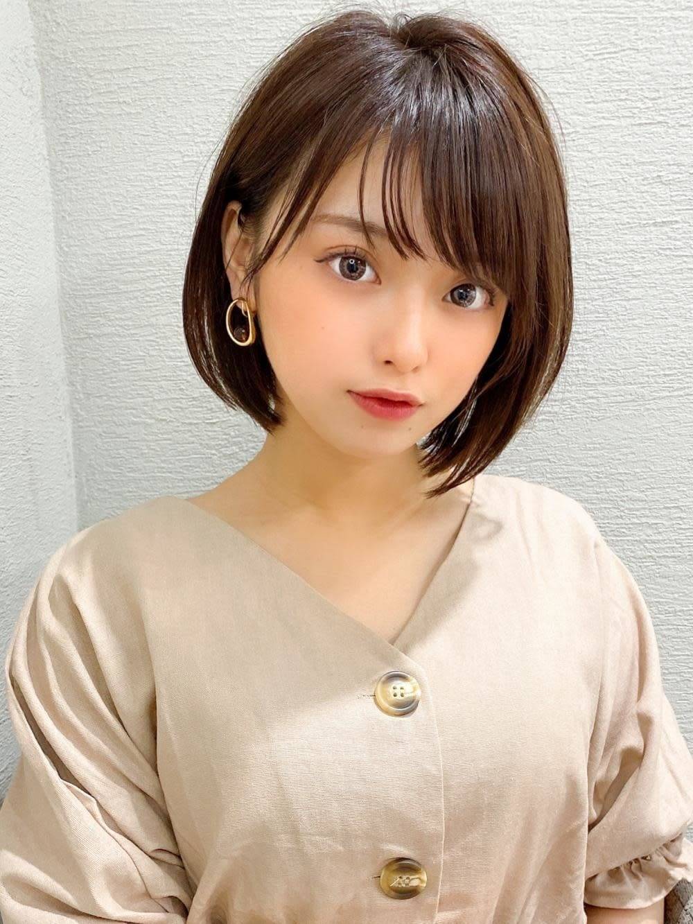 広がりにくいきれいめボブ