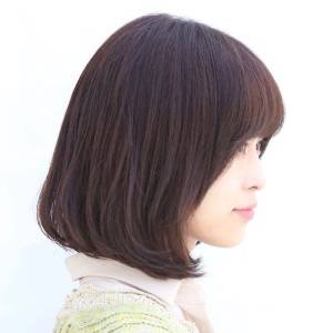  まとまり感フェミニンボブ 