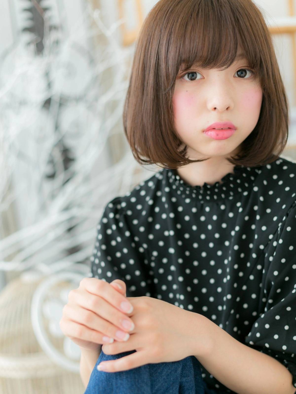 大人可愛いワンカールボブ