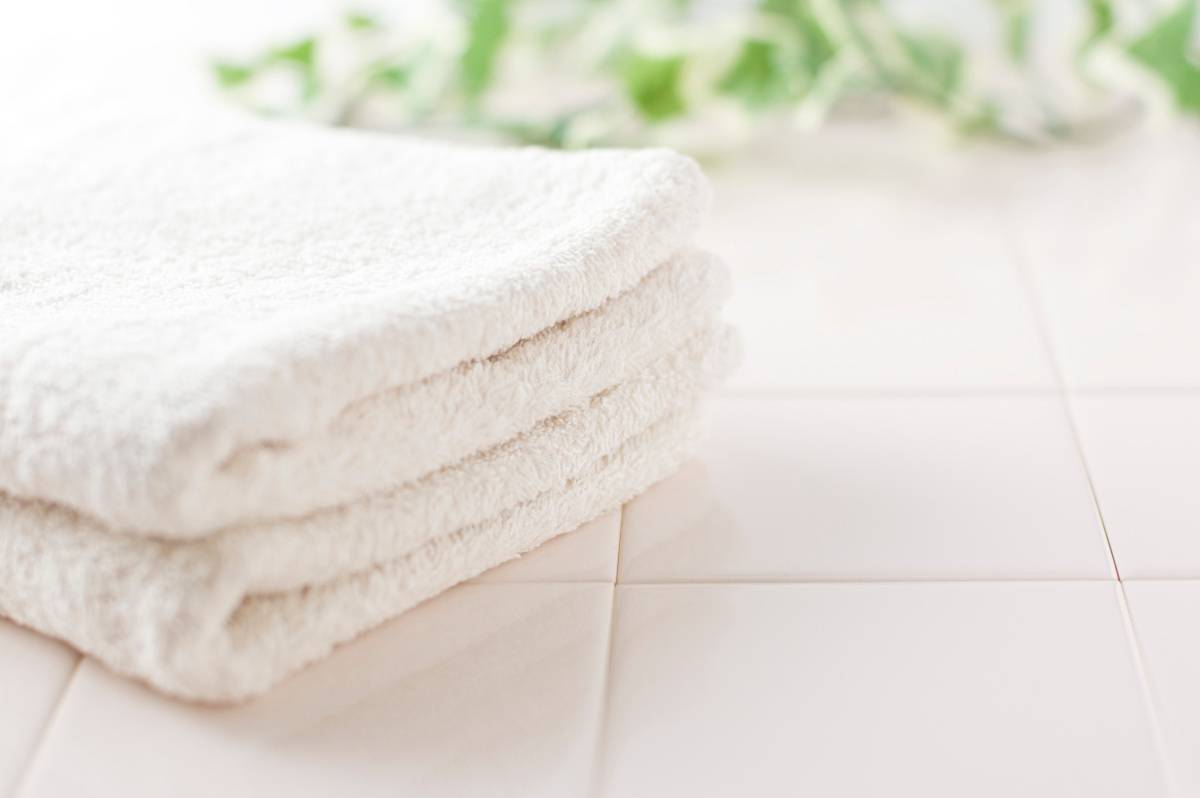 洗面所　家庭運　上がる　白いアイテム