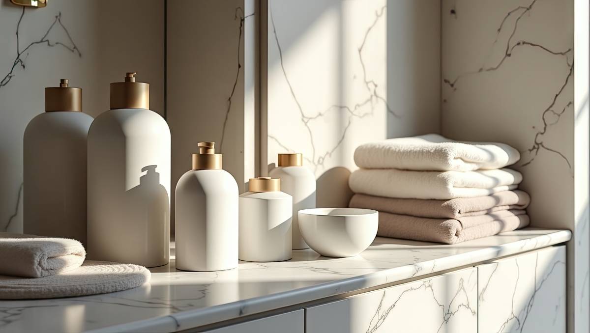 洗面所　家庭運　上がる　質の良いタオル