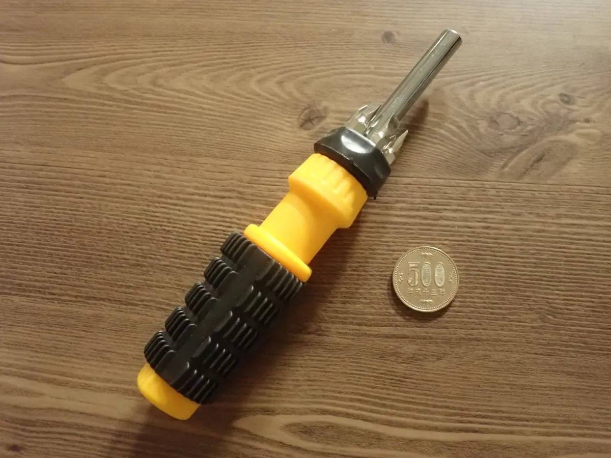 DAISO(ダイソー)：差替えドライバー(6本)