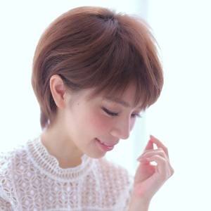  ナチュラルレイヤー耳掛けショート 