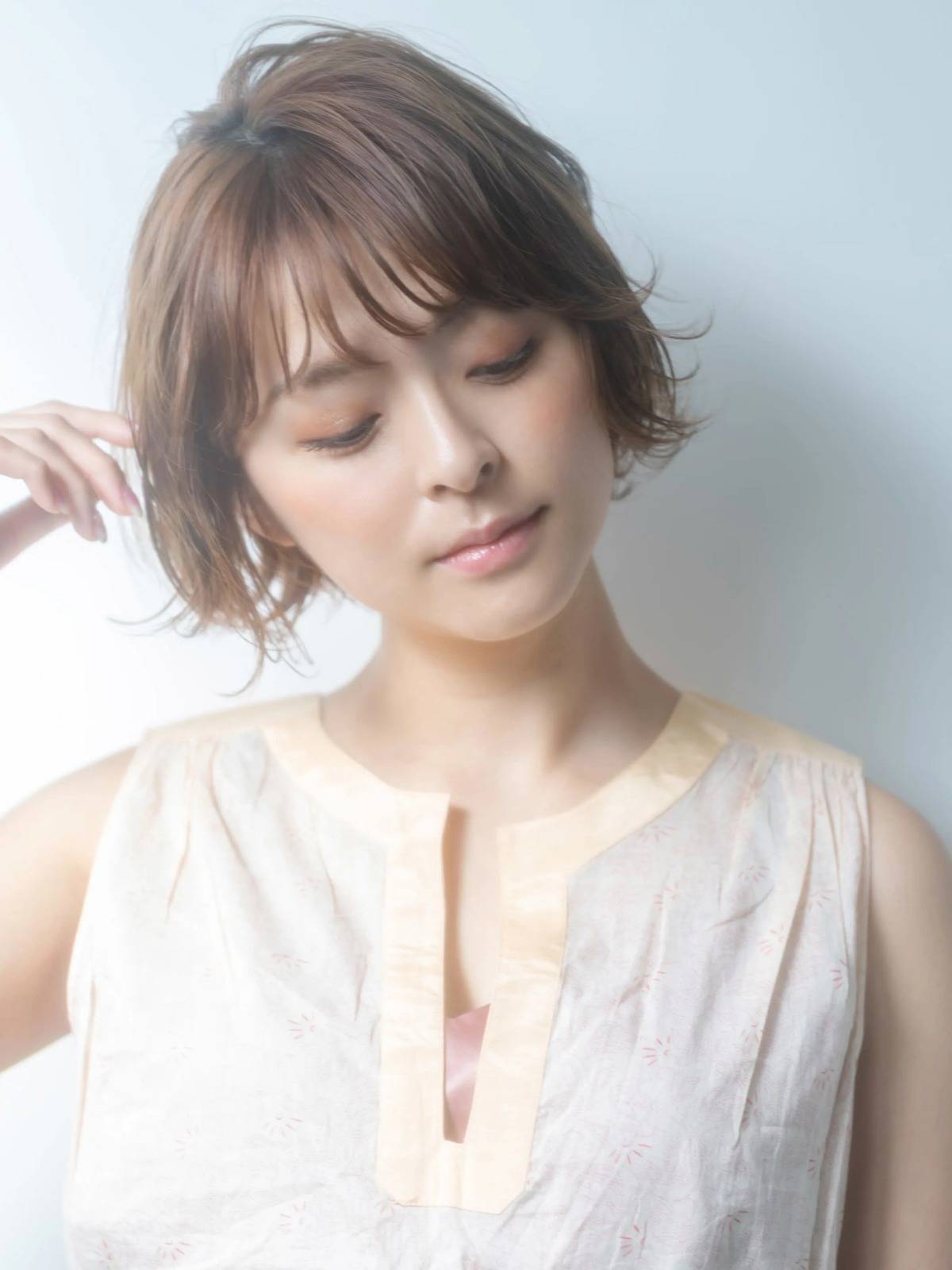 やわらかラフ感ショート