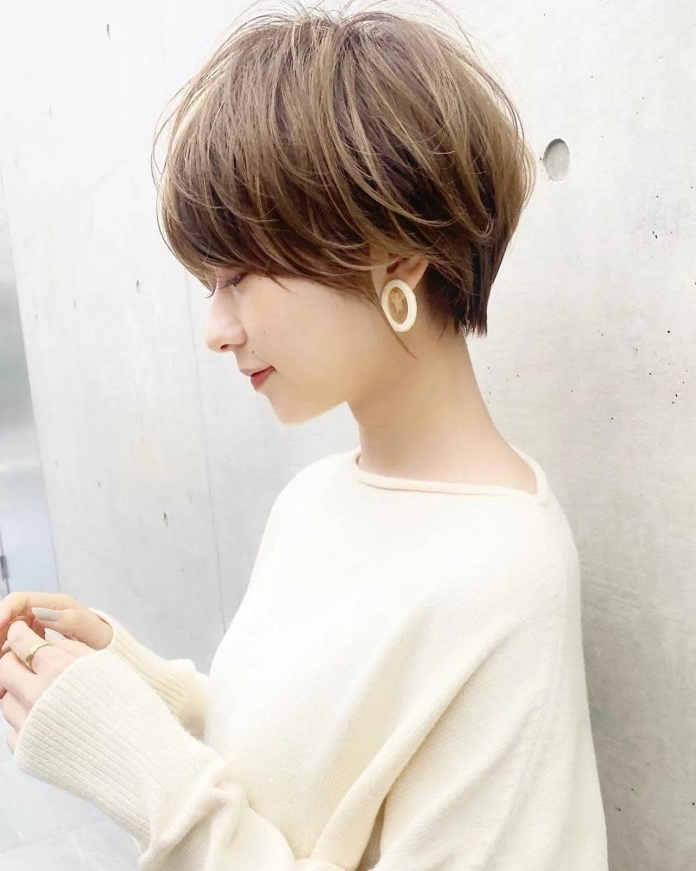 レイヤーマッシュショート