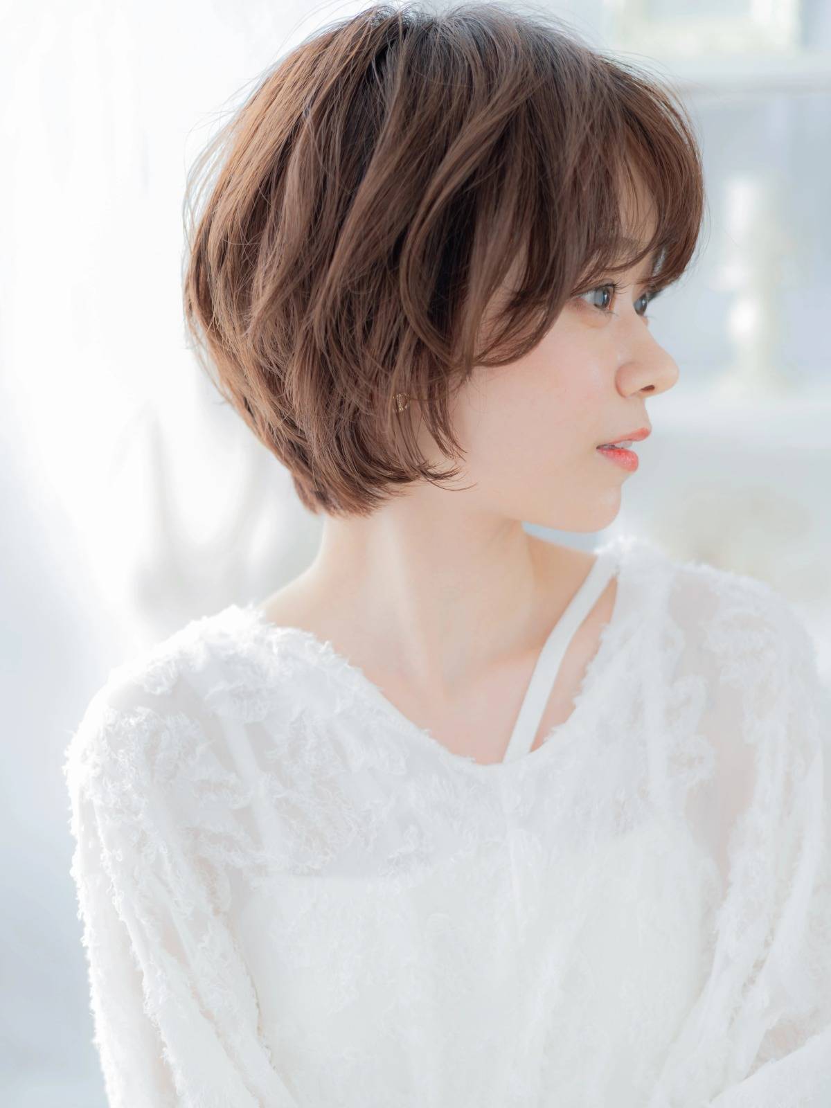 マッシュパーマショート