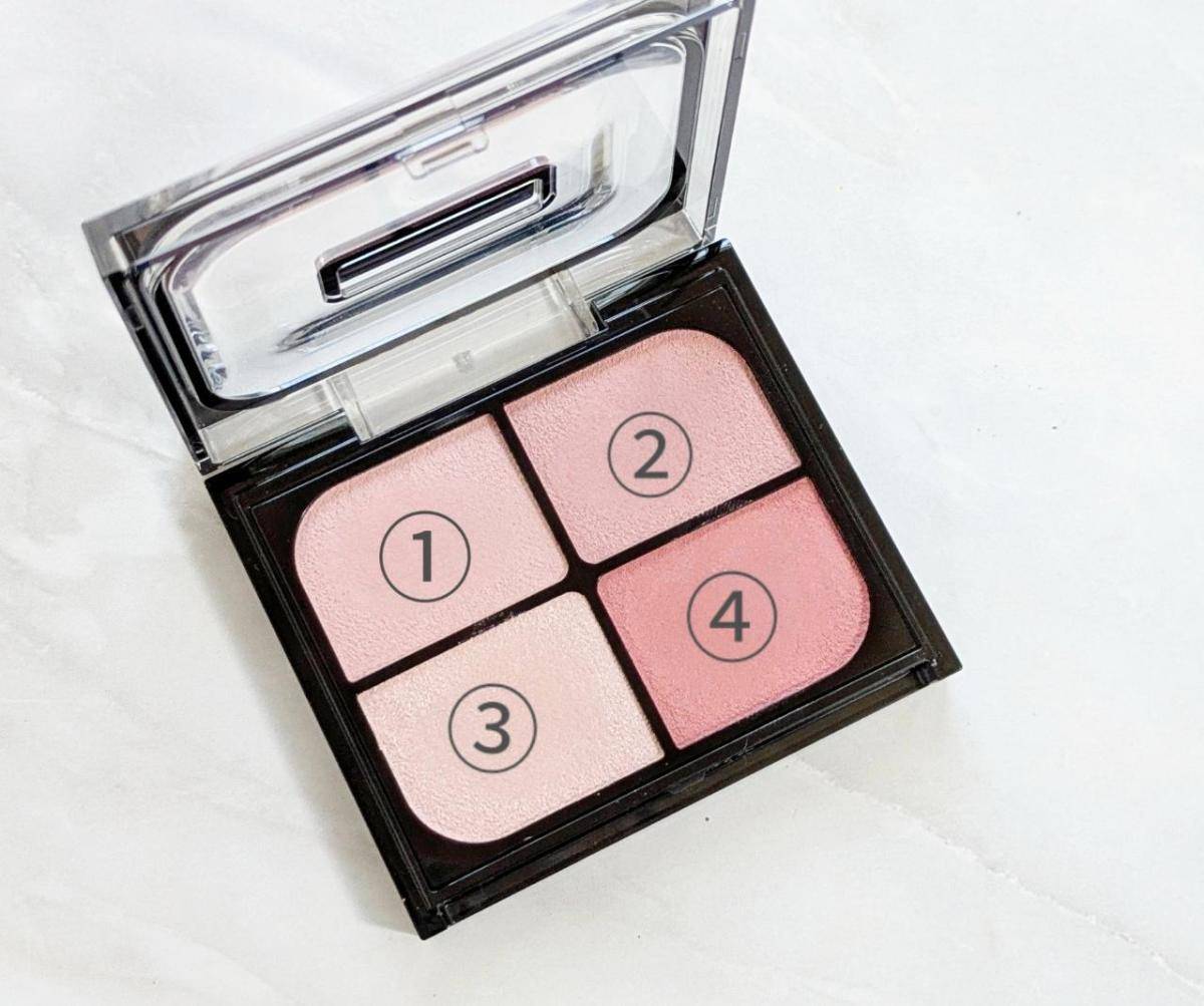 ケイトバウンシーチークシャドウPK2ピンクムース中身