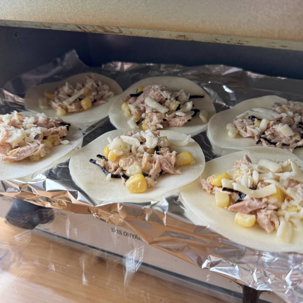 ふじっ子公式の「ふじっ子のツナコーンピザ」のレシピ