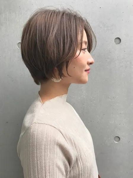 サイド長めショート