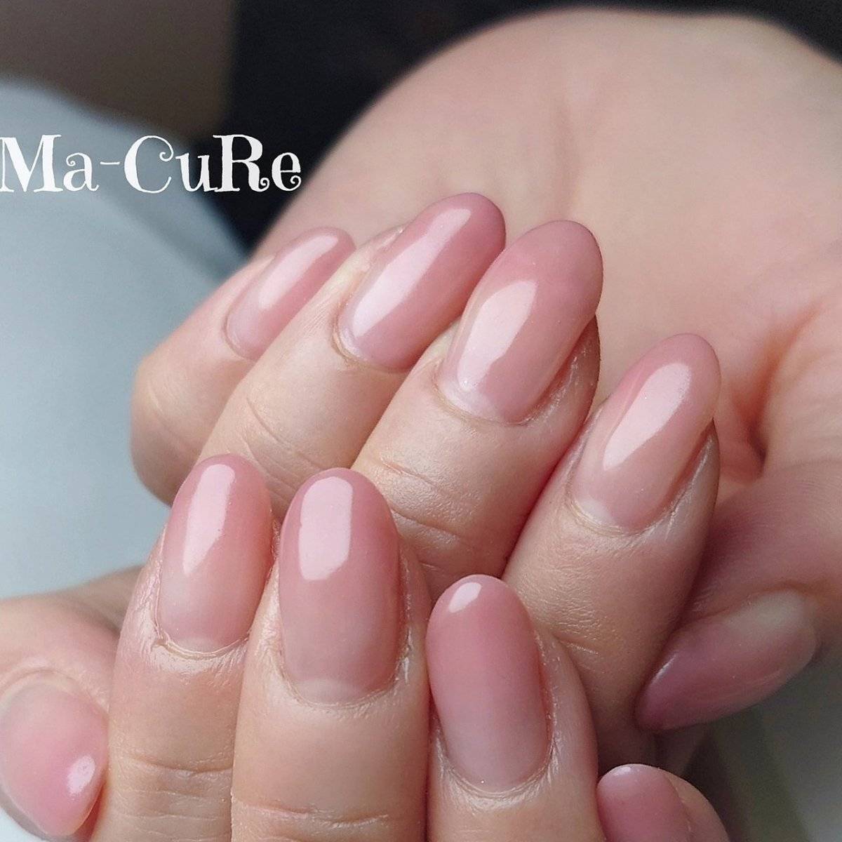 ヌーディーピンクネイル