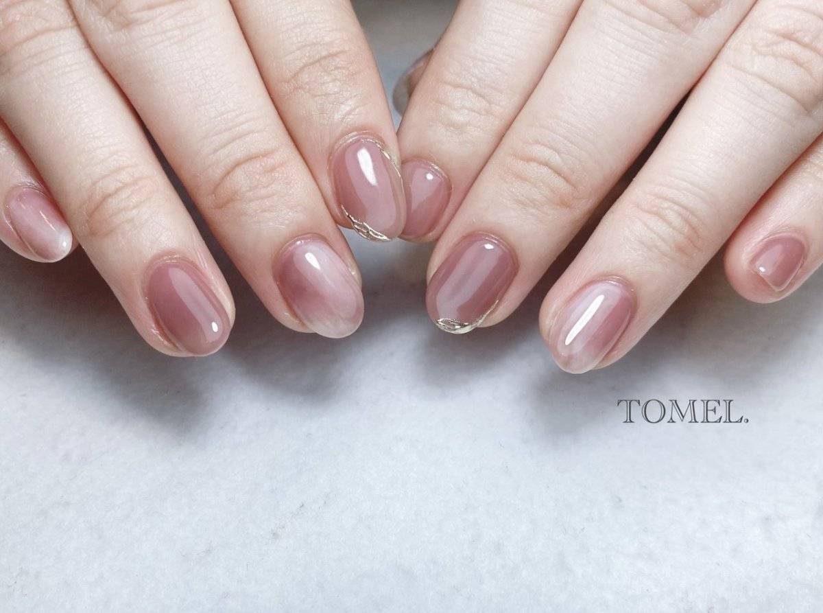 モーヴピンクネイル