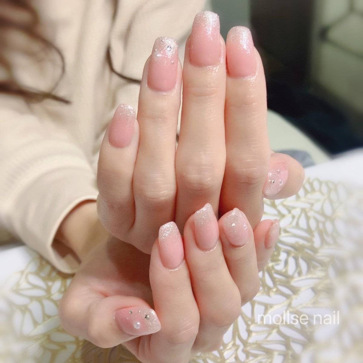 ベビーピンクネイル