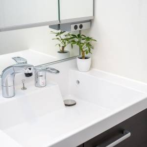  洗面所　家庭運　上がる 