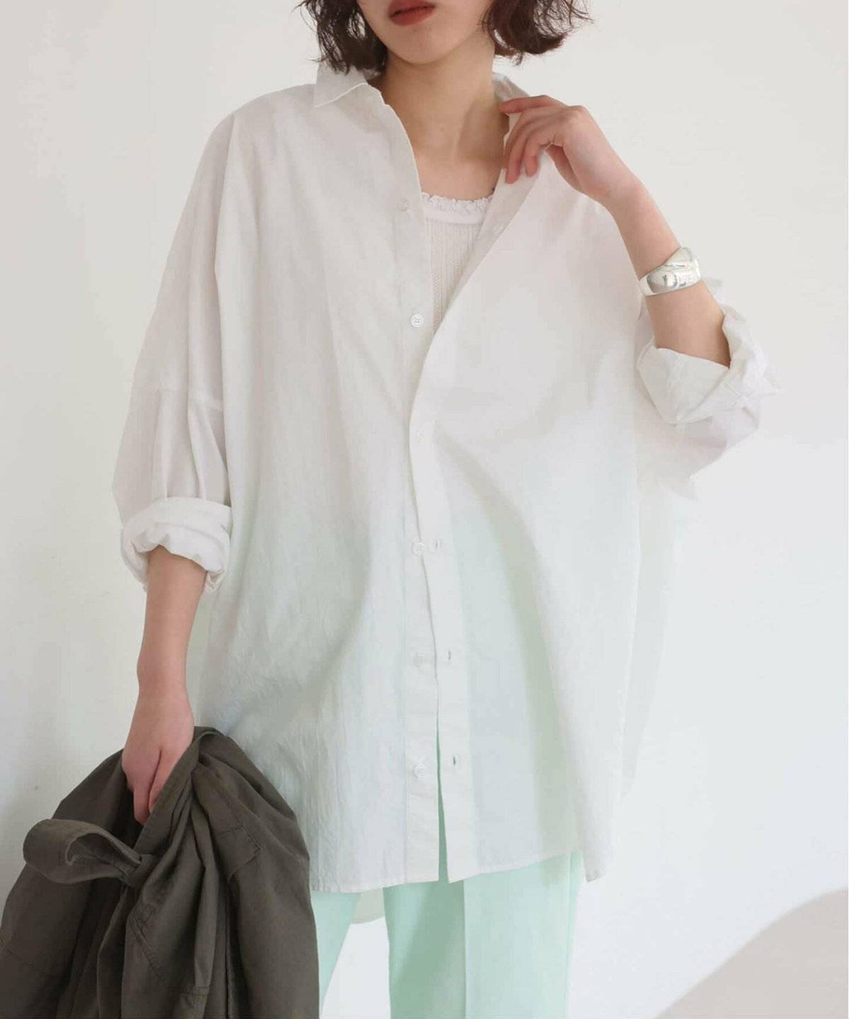 SLOBE IENA オーバーサイズシャツ