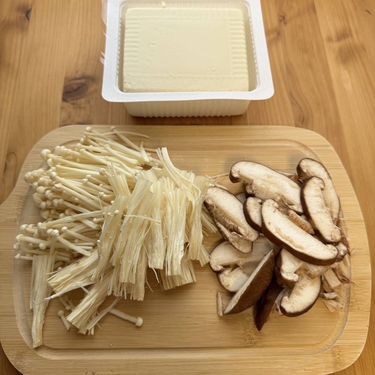 えのき×めんつゆ ヤマキ公式の「豆腐のきのこあんかけ」のレシピ