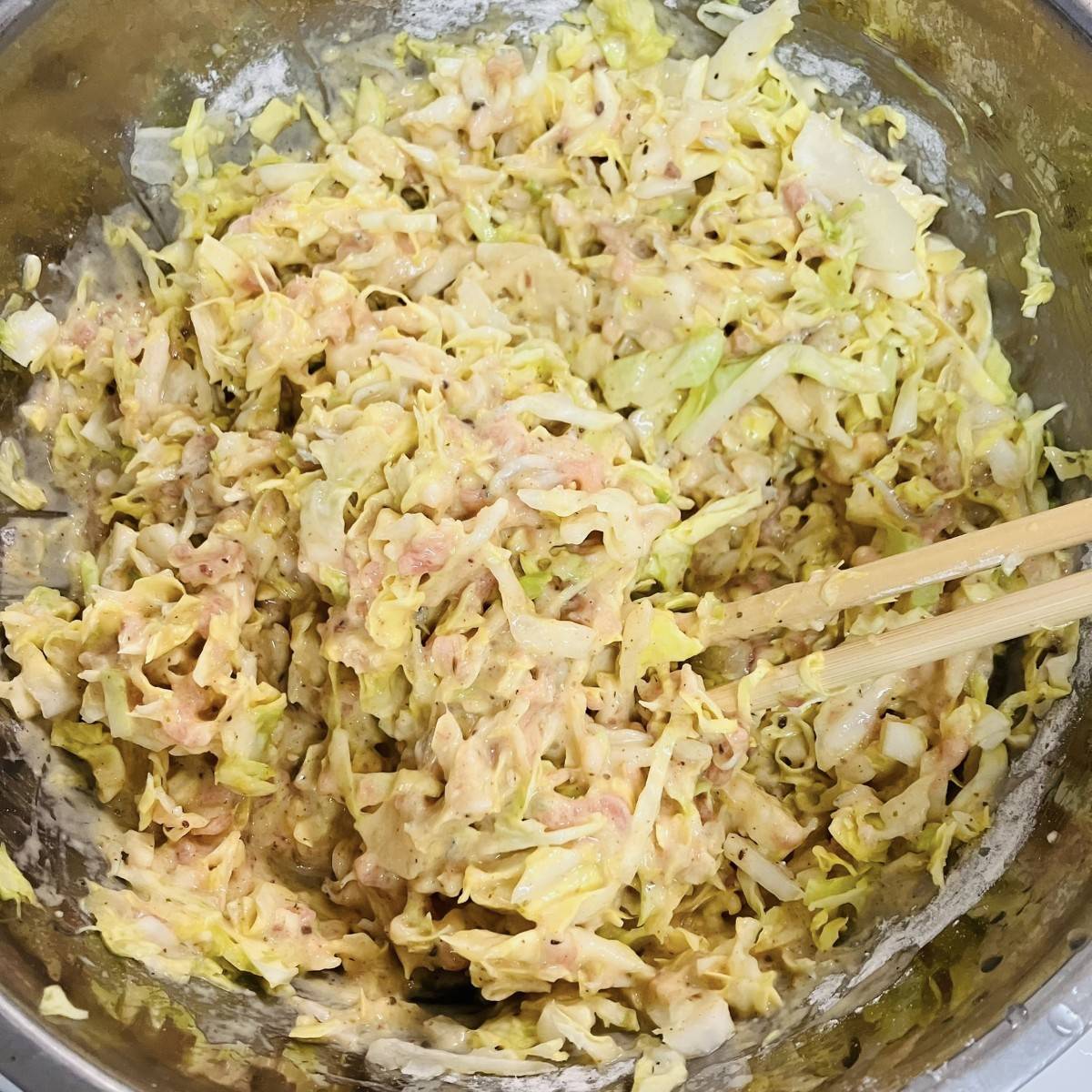 JAグループ公式の「たっぷりキャベツのお好み焼き」のレシピ