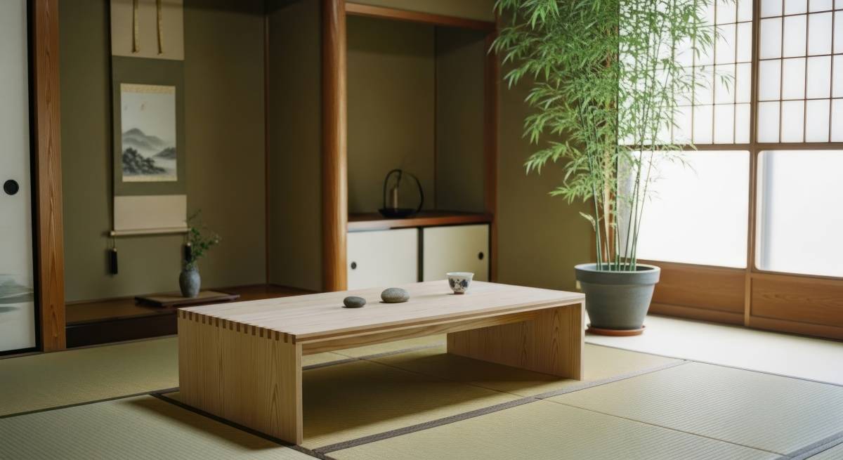 和室　出世運　上がる　竹のアイテム