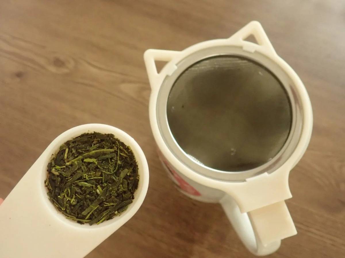 DAISO(ダイソー)：茶こし(MEOW)